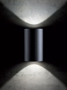 Lampada da soffitto in alluminio pressofuso con diffusore in vetro trasparente, 40W, 4240 lumen, luce calda corten