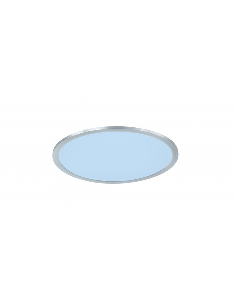 Plafoniera Rotonda Griffin Led Dimmerabile Rgbw Nichel Ø60 cm Trio Lighting