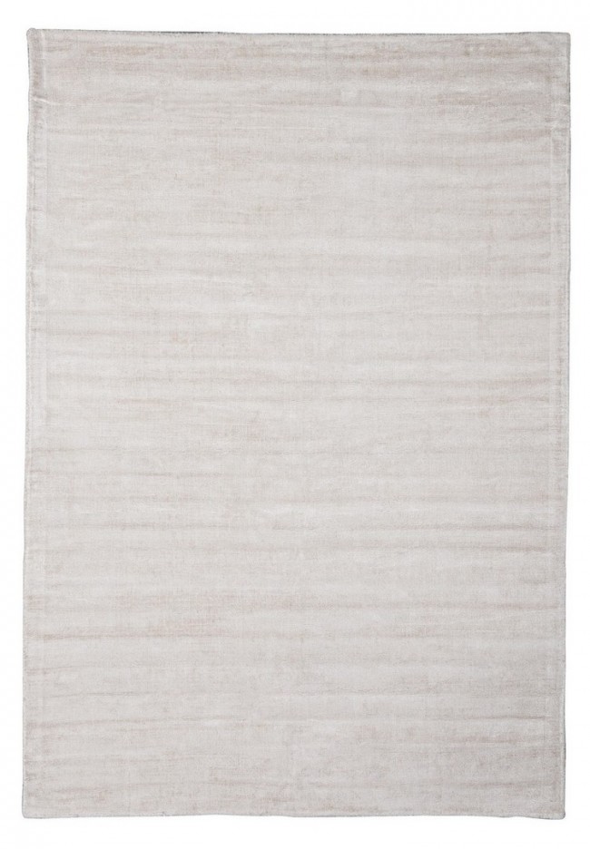 Tappeto in viscosa e cotone design Cottage Beige 160x230