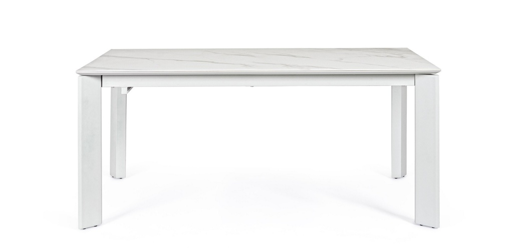 Tavolo allungabile Briva bianco grigio