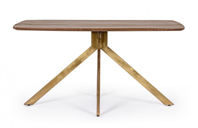 Tavolo in legno stile vintage per 6 persone cm 150x90