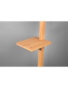 Piantana Vintage Mensole Legno Paralume Nichel