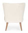 Poltrona vintage Moritz bianca - Samnite