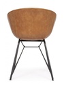 Sedia vintage Warhol in cuoio - Samnite