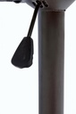Sgabello bar vintage ecopelle marrone Connor cm 41 x 50 x 94,5 - Samnite