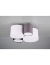 Plafoniera Hotel 4xE27 Cilindri Multicolor L50cm Trio Lighting - Samnite