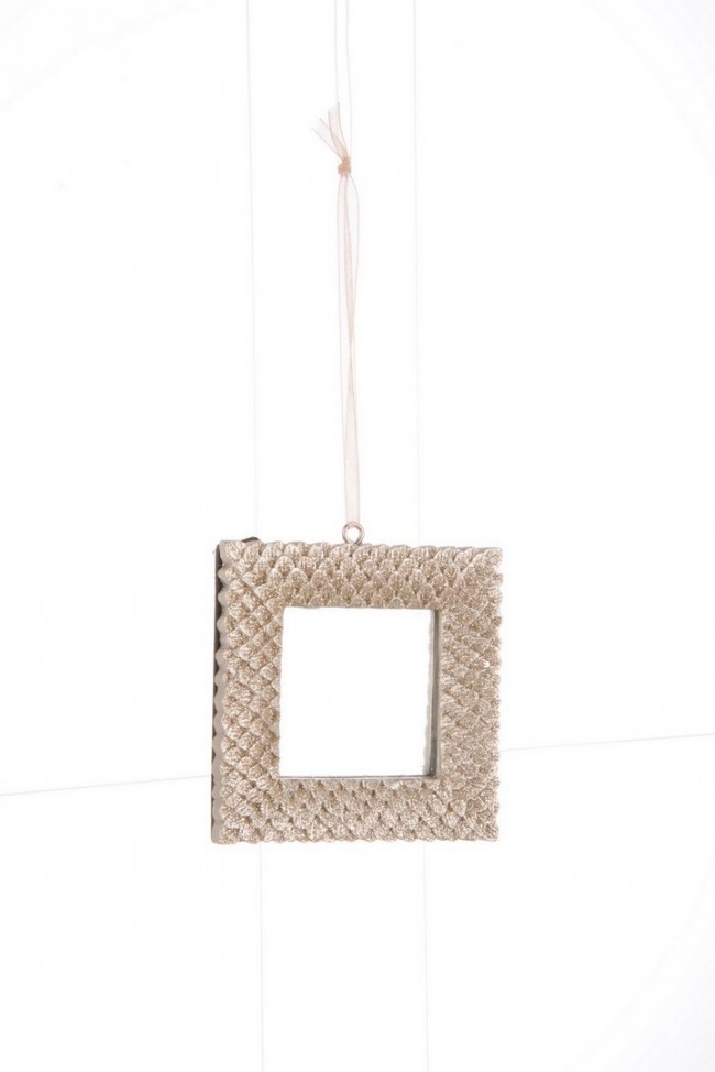 12x Pendaglio Specchietto Qu Champagne