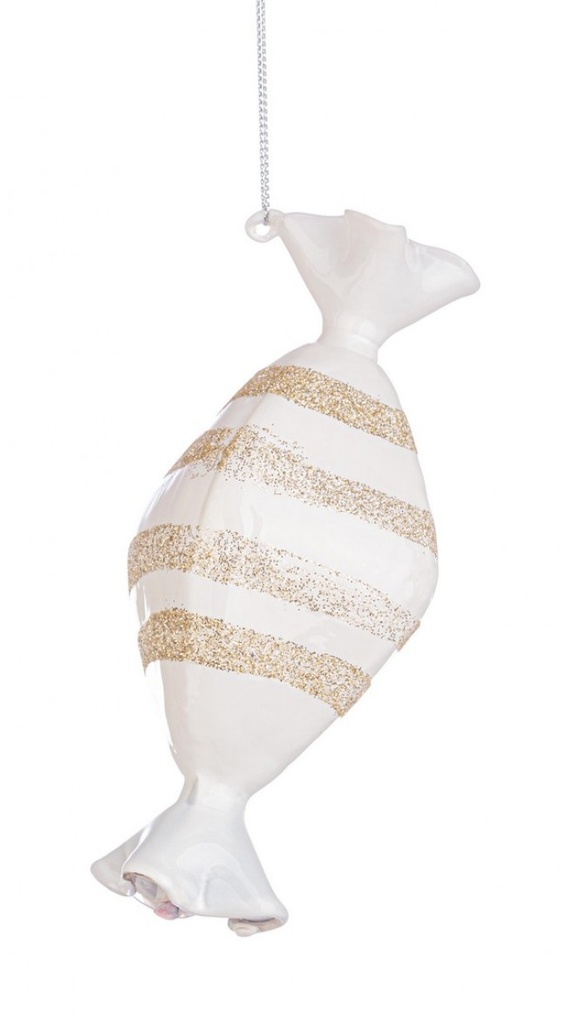 12x Pendaglio Vt Chewy Bianco 5,6X13,4H