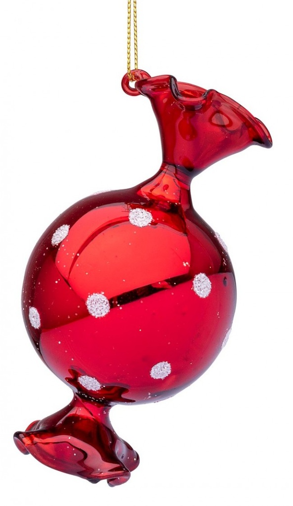 12x Pendaglio Vt Sugary Rosso 6,5X12H