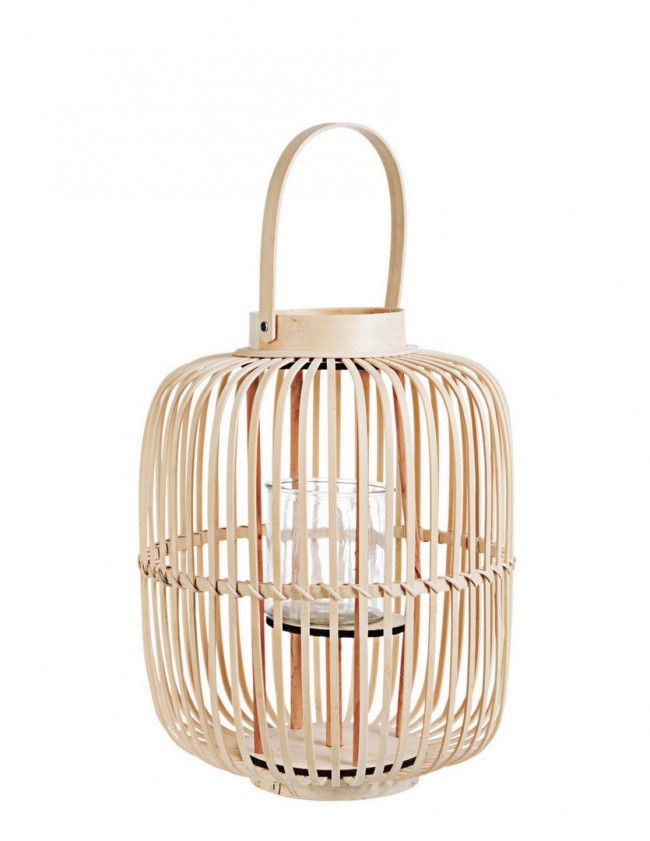 2x Lanterna Merille Nat C-Manico H42,5