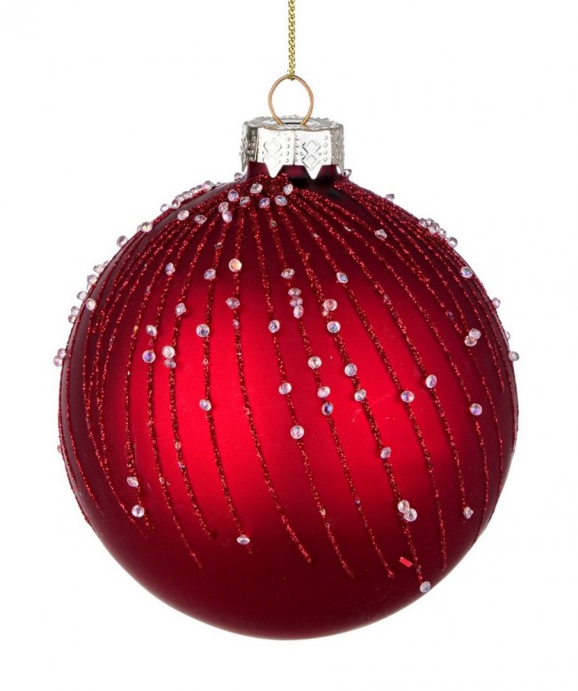 8x Sfera Vt Gem Linee Rosso Op D100