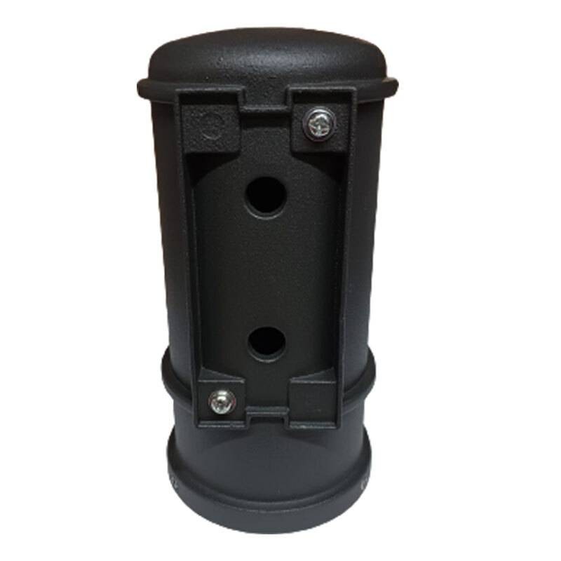 Accessorio per montaggio due lampade su palo D.60 grafite