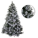 Albero innevato verde con 1430 rami - Dimensioni: ø140cm x h210cm