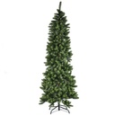 Albero Slim Verde Monte Amiata con 1028 Rami - 37cm di Diametro e 240cm di Altezza