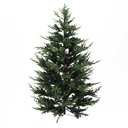 Albero decorativo verde con 2538 rami, ø142cm x 210cm