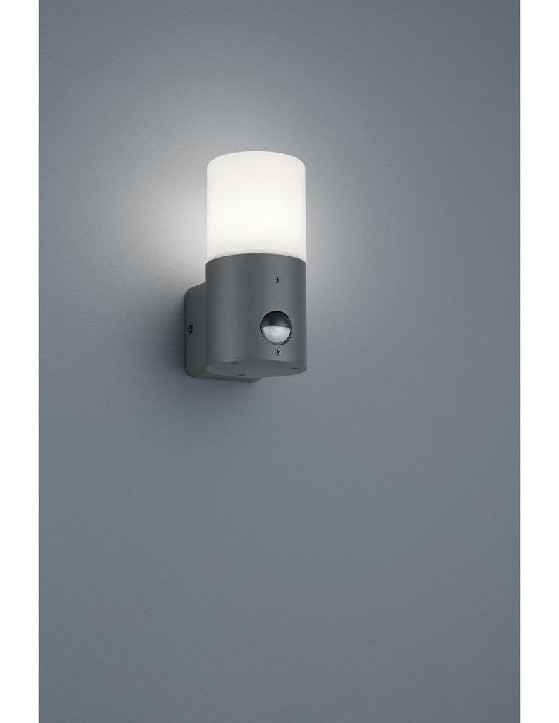 Applique Hoosic con Sensore Movimento H17 cm IP44