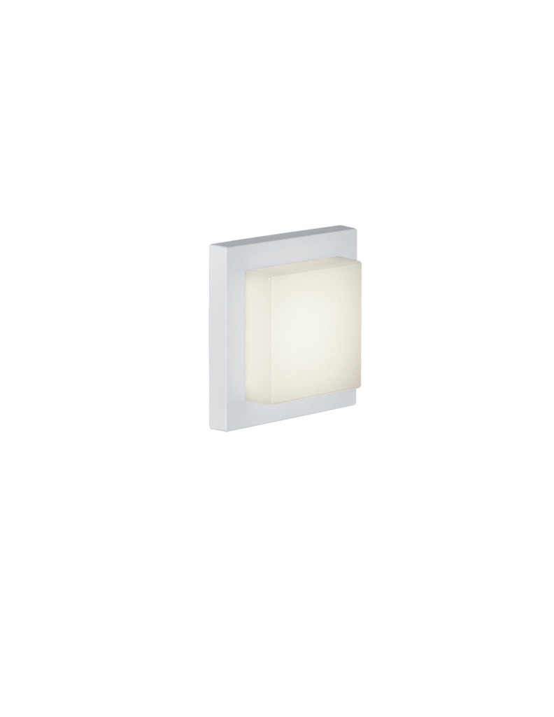 Applique LED Hondo Bianco 14x14 cm IP54
