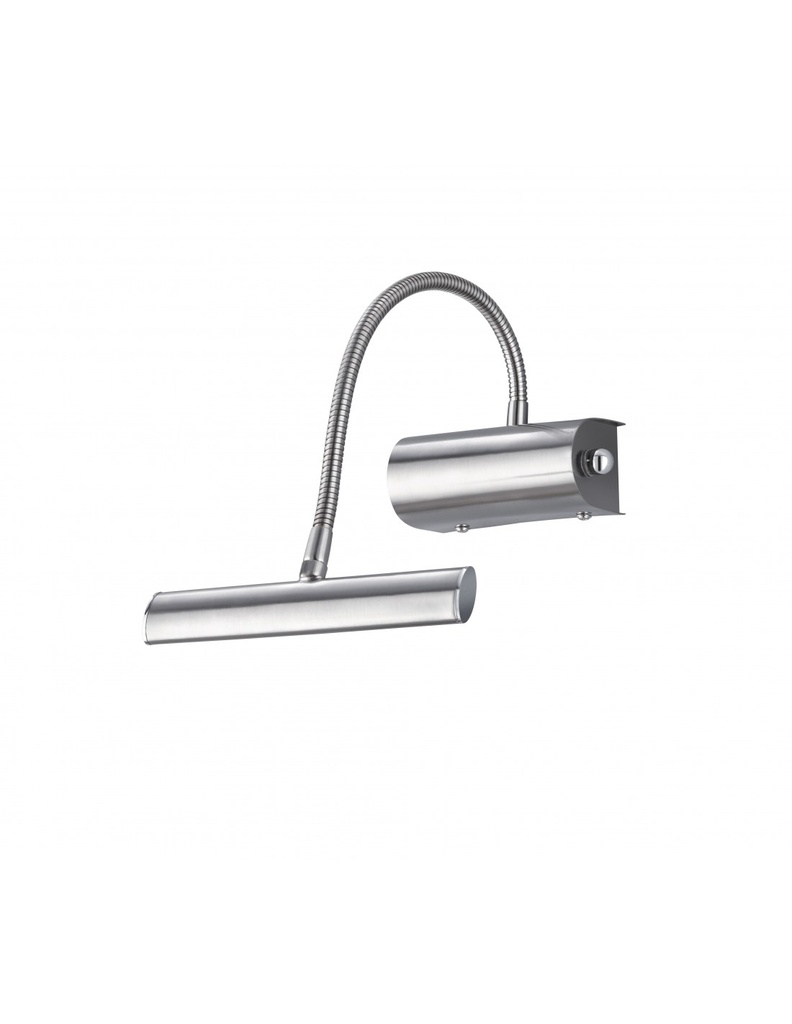 Applique Quadro Specchio Led Flessibile Curtis Nichel