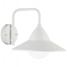 Applique in Alluminio e Metallo con Diffusore Opalino - 20W - 1430 Lumen - 3000°K/4000°K/6500°K - 48 LED SMD 2835 - IP54