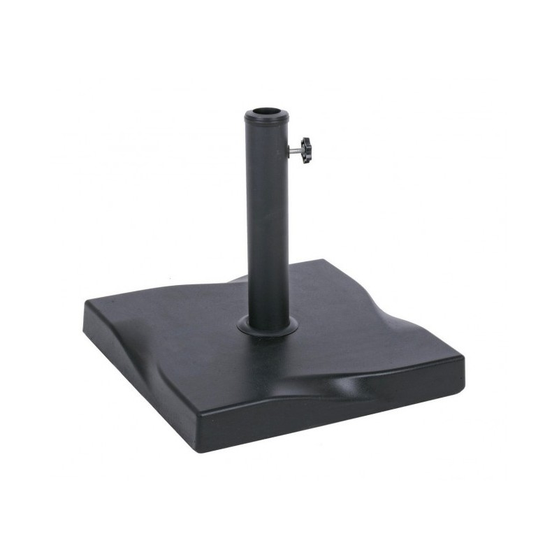 Base per ombrellone da giardino Quadra Salonicco 20 kg 41,5x41,5x h 37 cm