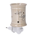 Bruciaessenze plug ceramica 9,8x7,1x13 cm