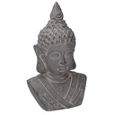 Scultura Buddha in Resina Grigio 24,5x17x41 cm
