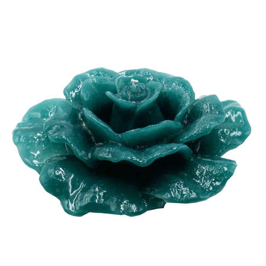 Candela Rosa Unica Turchese Ø19x8,5 cm