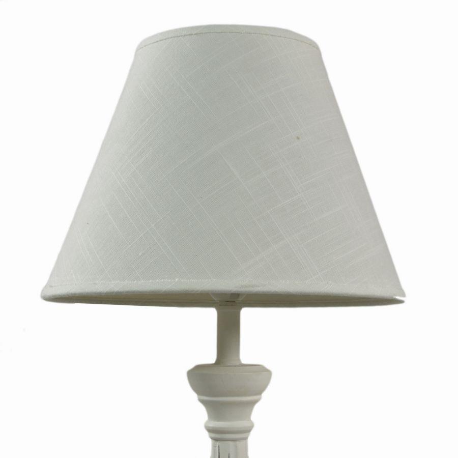 Cappello Lampada Bianco 30x21,5x30 cm