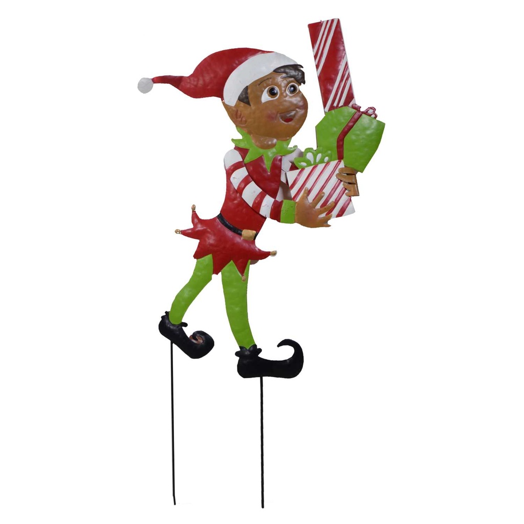 Cartello metallo elfo 45x0,5x91 cm