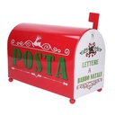 Cassetta Posta Metallo Rosso NBD-9061 cm34x16,5h22