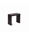Consolle Allungabile in Mdf Nero, Antigraffio, 90x42,5/302,5x76cm