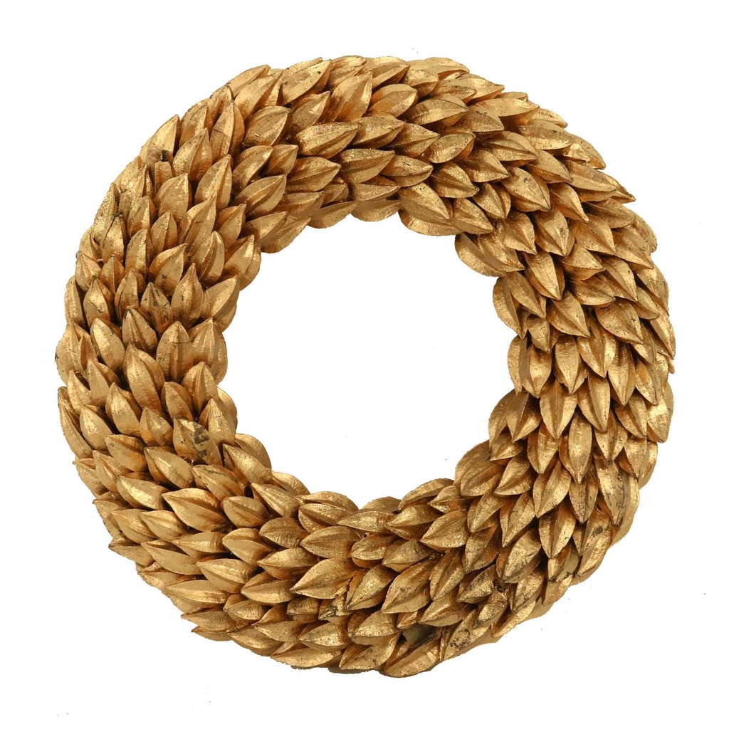 Coroncina glitter oro ø30h5,5