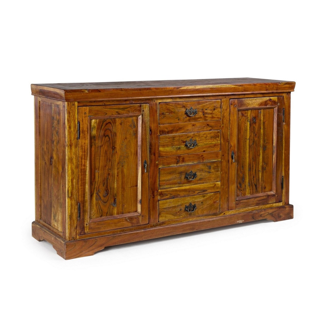 Credenza rustica Chateaux 2 ante e 4 cassetti