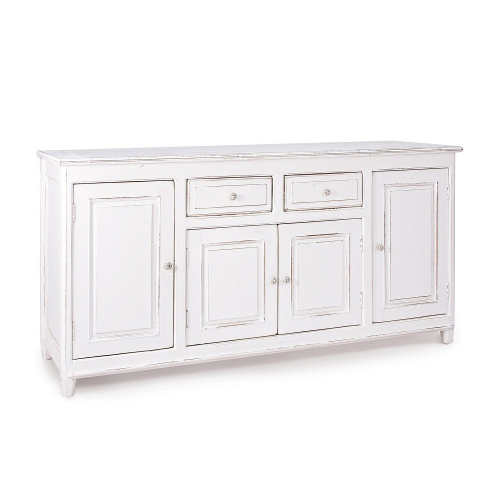 Credenza rustica con 4 ante e 2 cassetti - Dimensioni: 180x50x90 cm