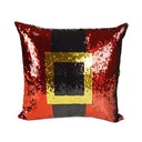 Cuscino paillette cintura babbo nct-0620 40 x 40 cm