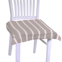 Cuscino Pop Righe Beige Quadro 40x40x4 cm