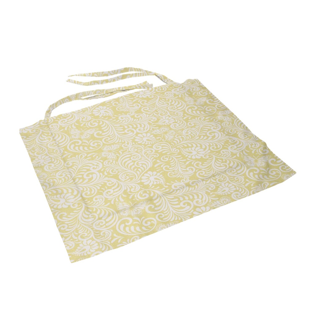 Cuscino Sedia Flora Jaquard Lime Quadro 40x40x4 cm