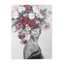 Dipinto Olio su Tela Village 90x120 cm