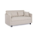 Divano letto due posti CLAYTON Beige 166x88x h84 cm