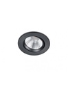 Faretto da Incasso Rotondo Led 5,5w 3000k Pamir Nero Trio Lighting