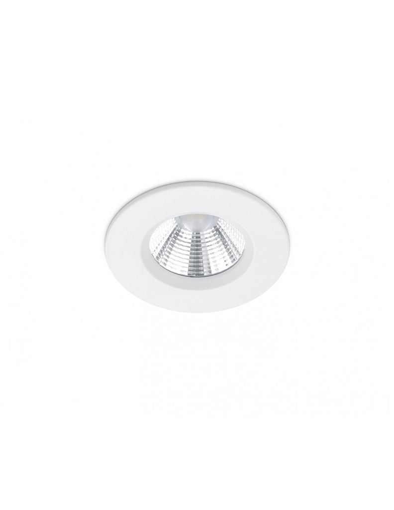 Faretto da Incasso Rotondo Zagros Bianco Led 5W IP65 Ø8 cm Trio Lighting