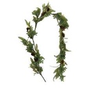 Ghirlanda verde in plastica cm150