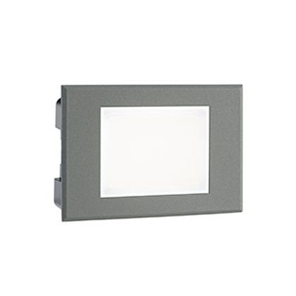 Lampada a incasso LED 3W 3000K in grafite
