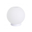 Lampada LED Speaker a sfera in Polietilene D25xH25cm
