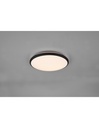Lampada Rotonda Soffitto Parete Moderna Led Dimmer Limbus Nero Trio Lighting