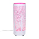 Lampada Aroma Metallo Touch Rosa 10x26 cm