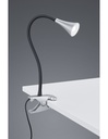 Lampada da Scrivania Led Viper Alluminio Con Pinza H35 cm Trio Lighting