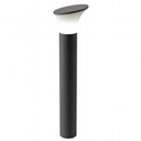 Lampada da esterno in alluminio pressofuso con diffusore opalino - Altezza max 160mm - IP44 - Potenza massima 25W