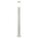 Lampada da esterno in alluminio pressofuso con diffusore opalino bianco - Dimensioni 180mm x 60mm