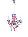 Lampadario 3 Bracci Multicolor Pendenti Decorativi